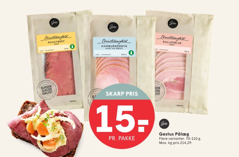 Gestus Christiansfeld, Roastbeef
