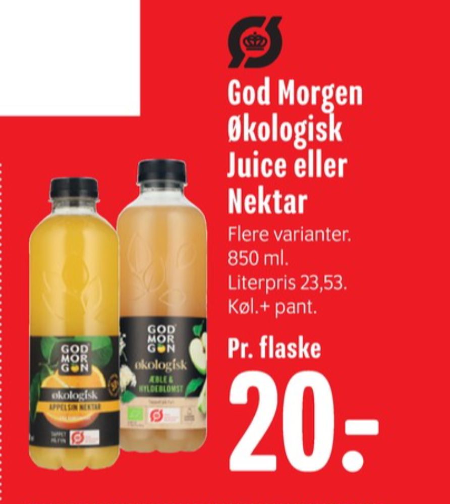 GodMorgen, Appelsin Nektar Juice