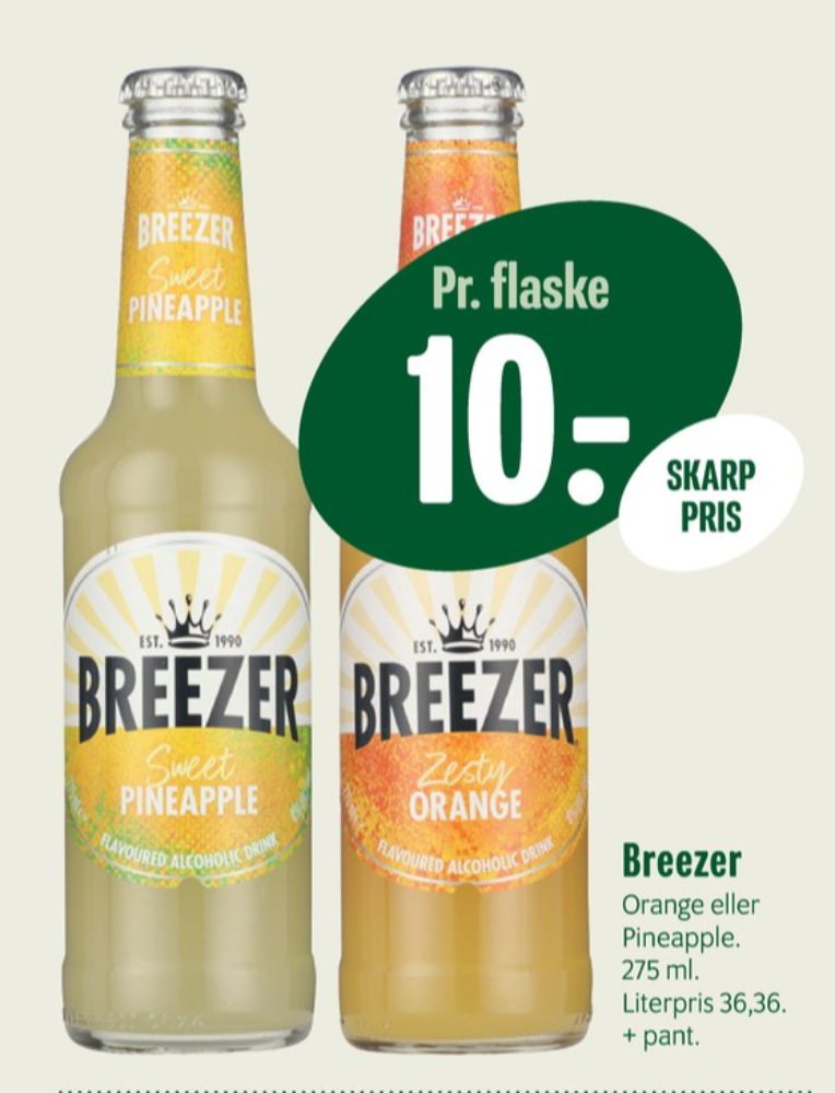 Bacardi Breezer, Sweet Pineapple RTD