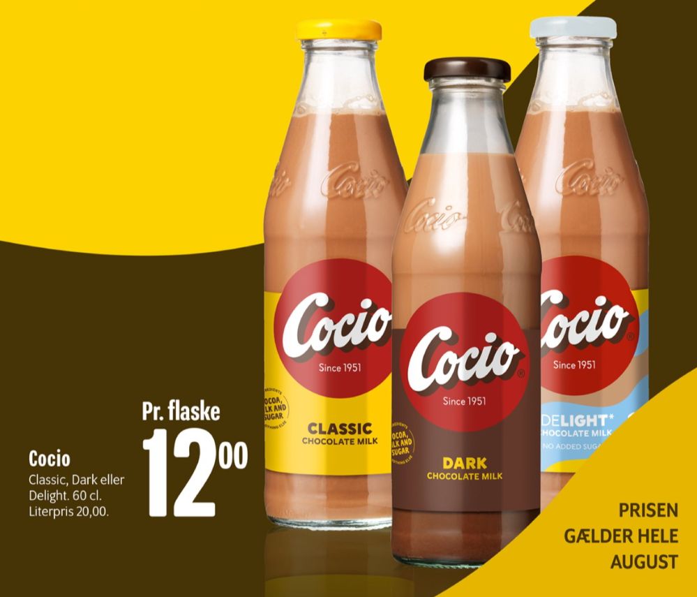 Cocio, Chokolademælk Dark