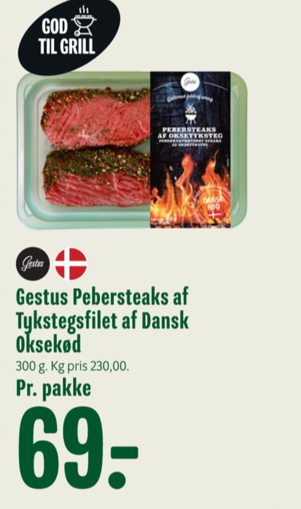 Gestus, Oksesteaks