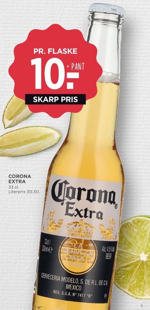 Corona Extra, Specialøl