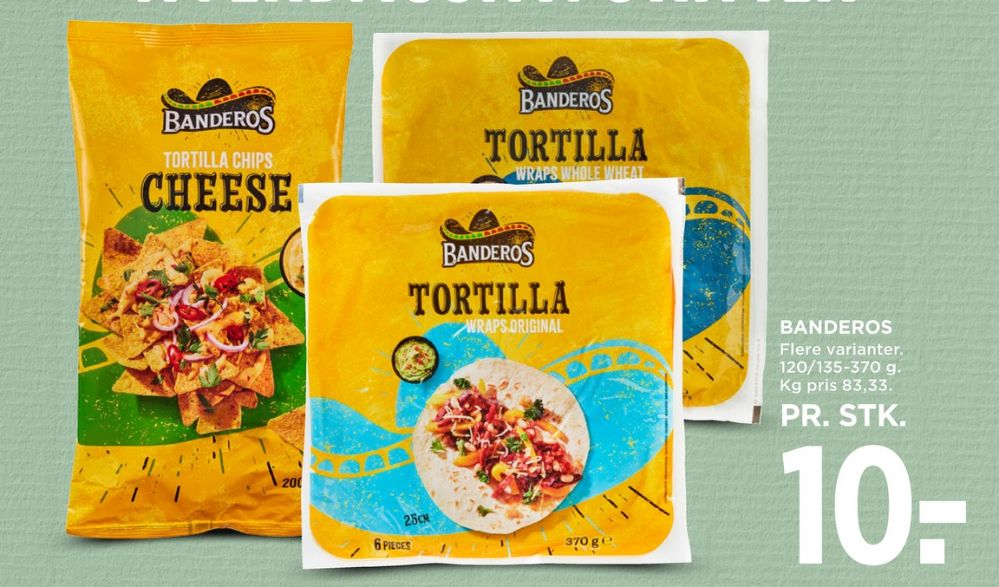 Banderos, Tortillawraps 6 Wraps