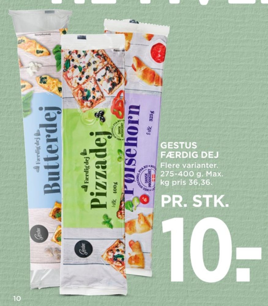 Gestus, Pizzadej