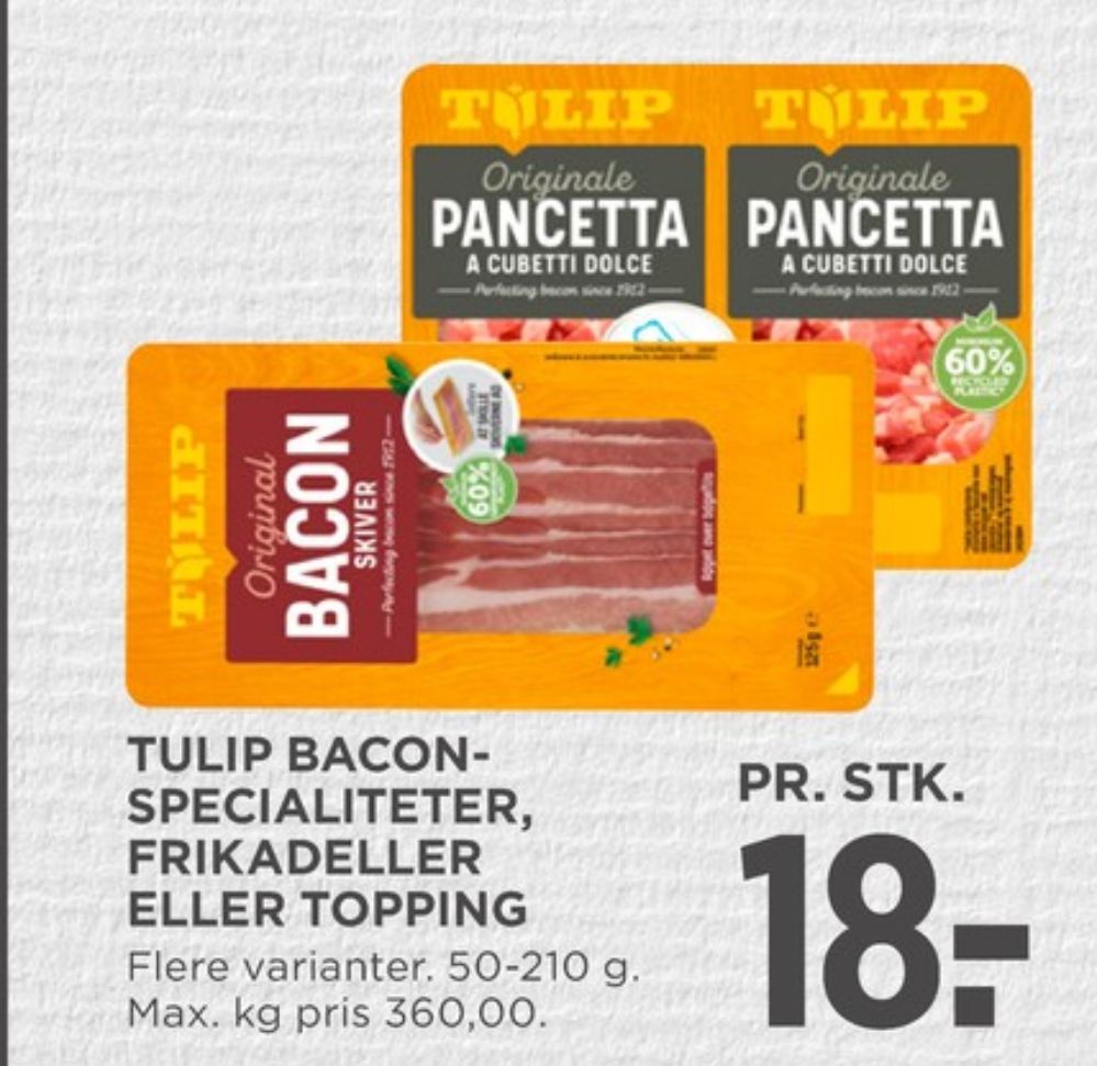 Tulip, Frikadeller
