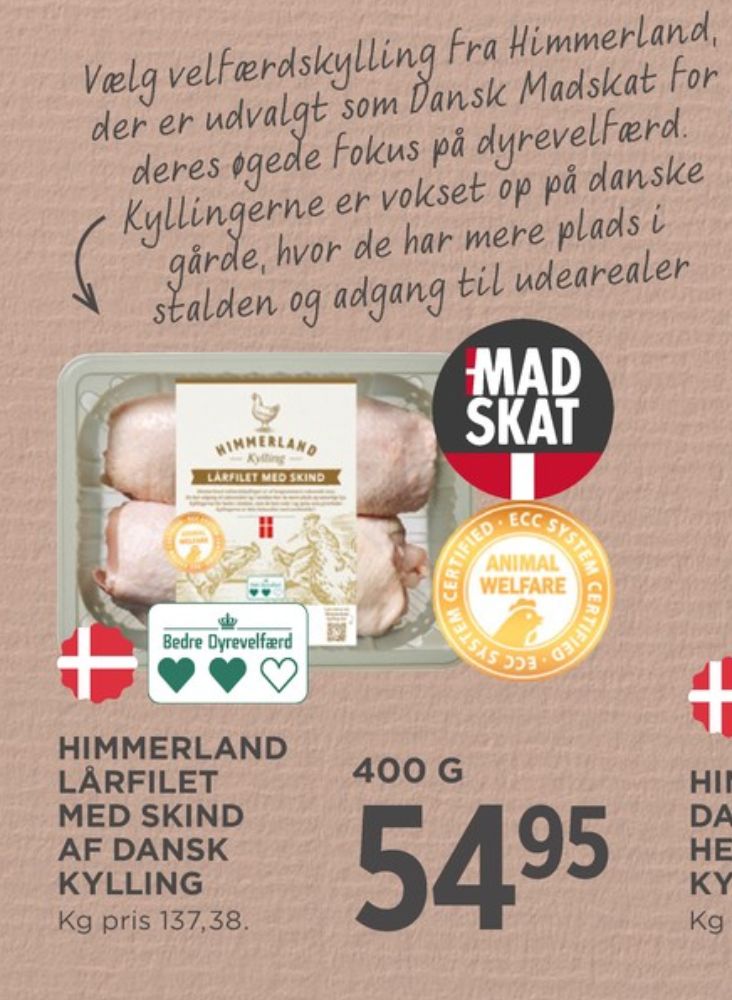 Himmerland Kylling, Kyllingelårfilet