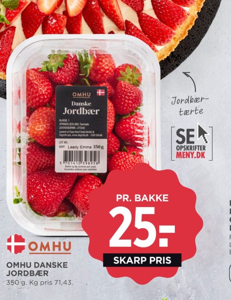 OMHU, Jordbær