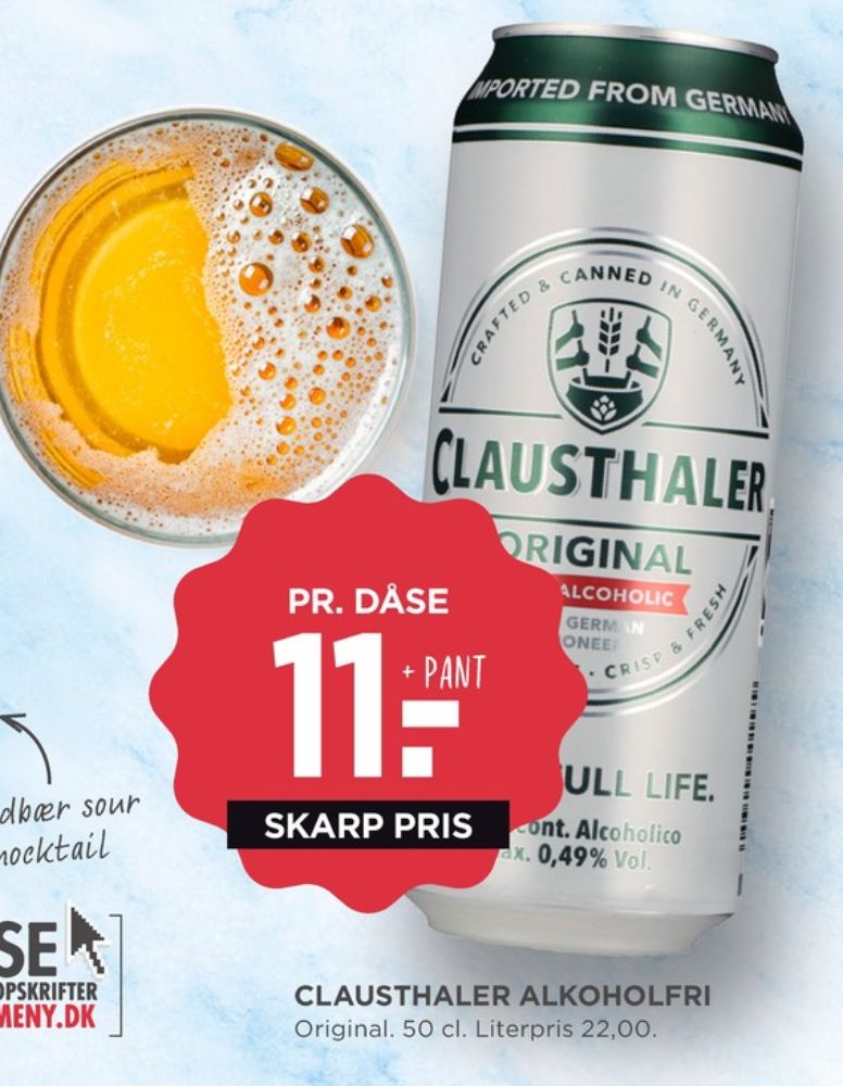 Clausthaler, Øl - Alkoholfri