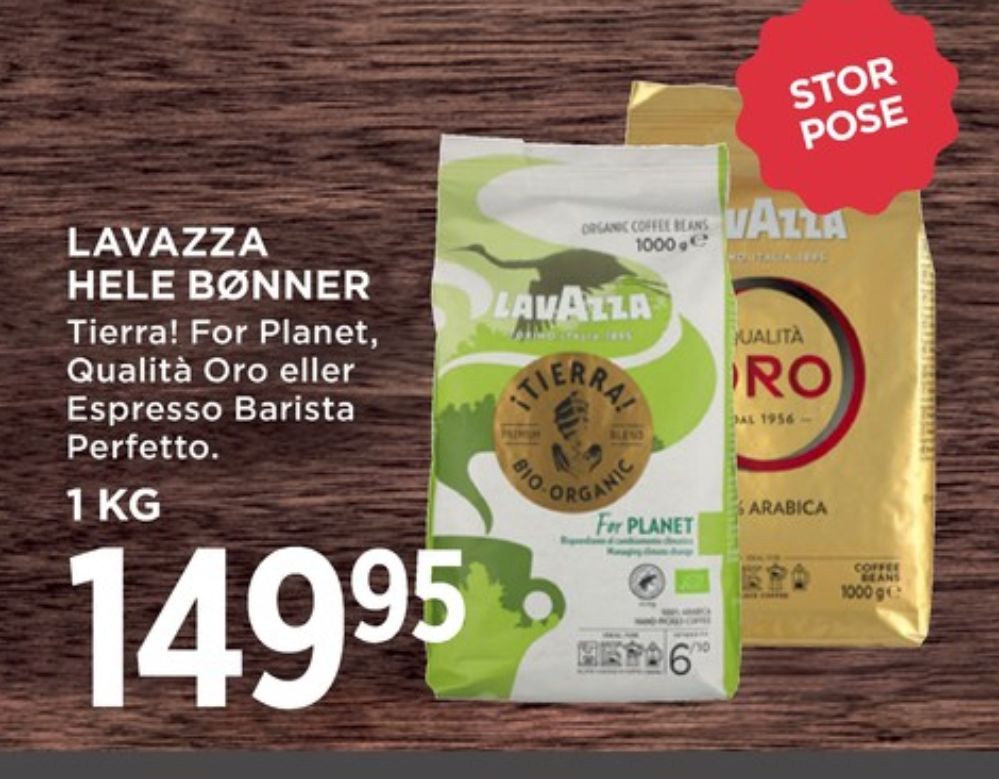 LavAzza Tierra For Planet, Kaffebønner