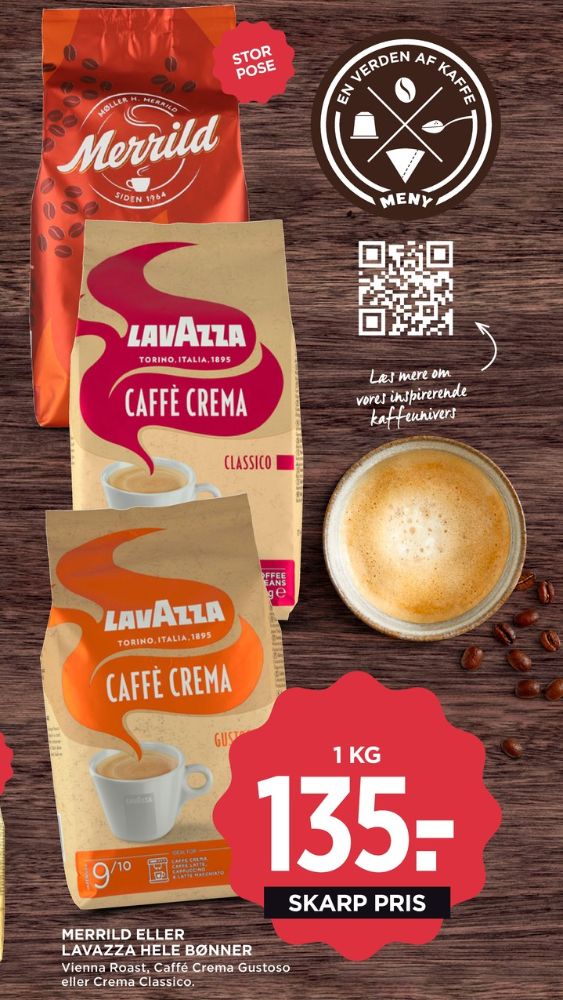 LavAzza Caffe Crema Gustoso, Kaffebønner