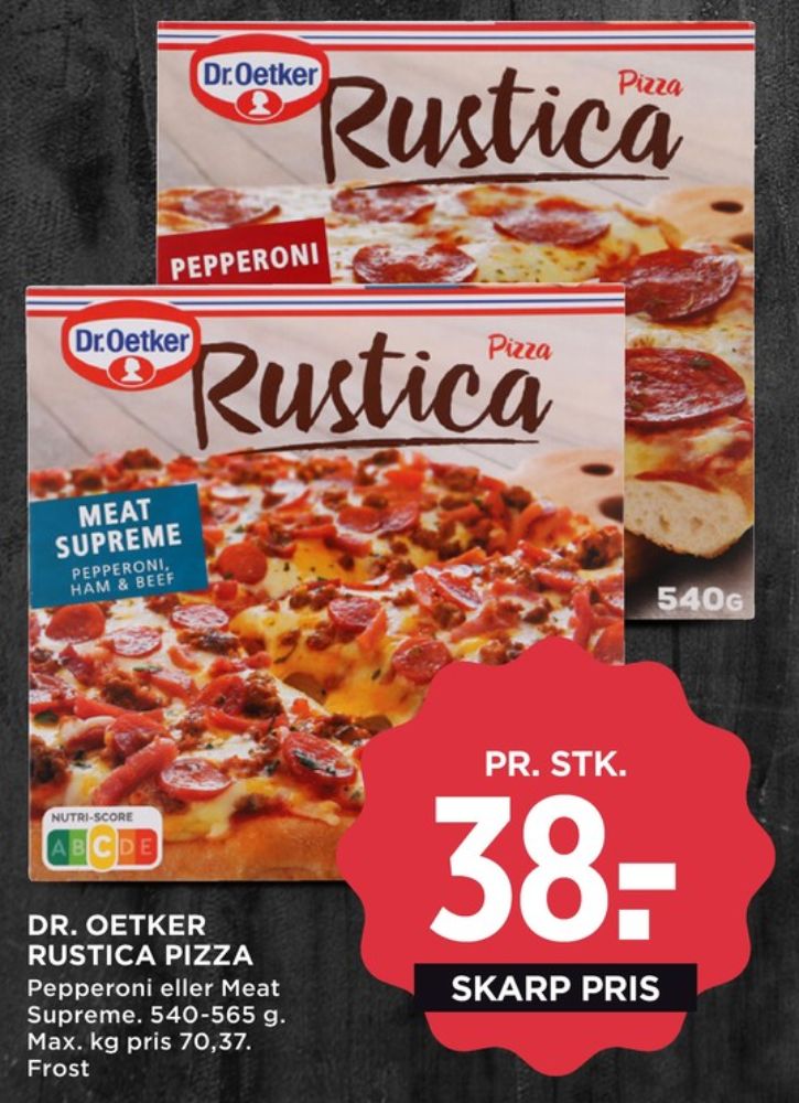 Rustica Pizza, Meat Supreme Pizza