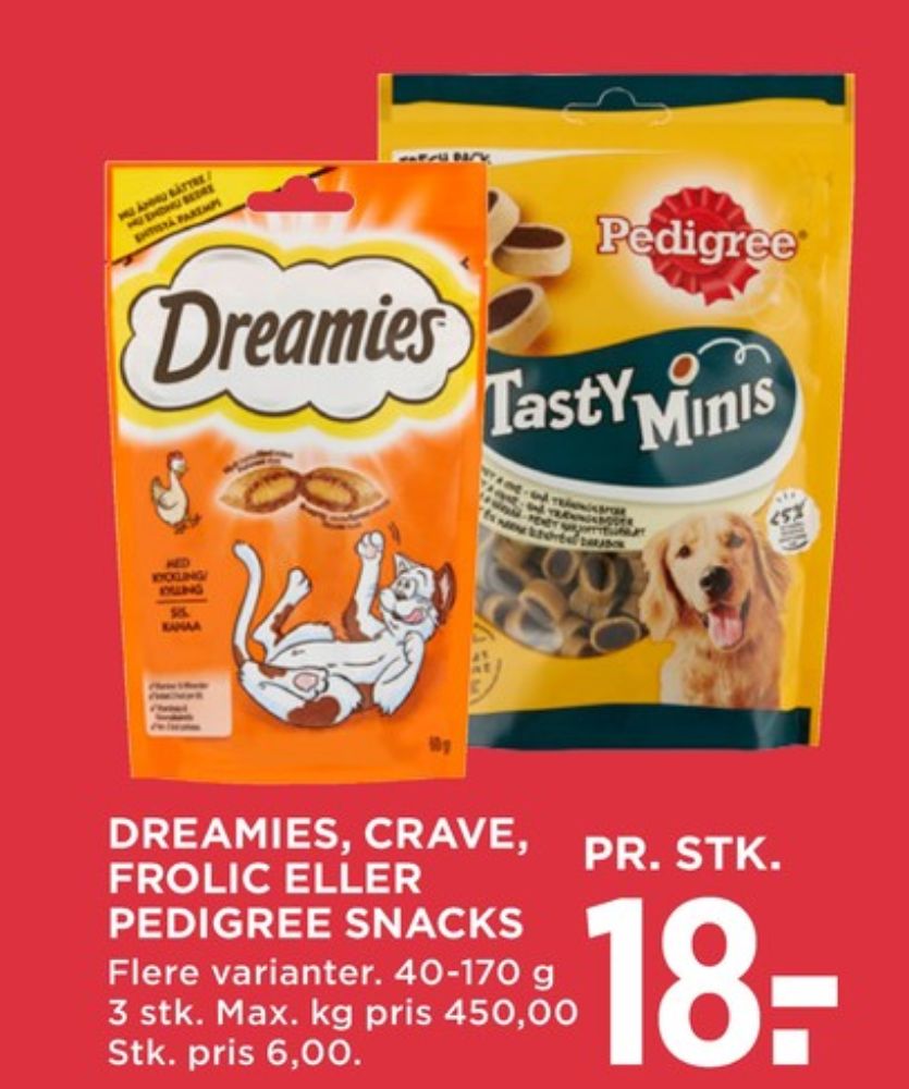 Dreamies, Kattesnacks