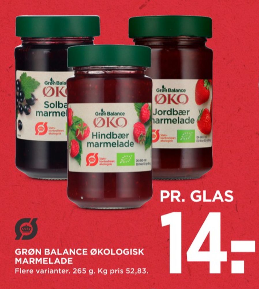 Grøn Balance, Jordbærmarmelade