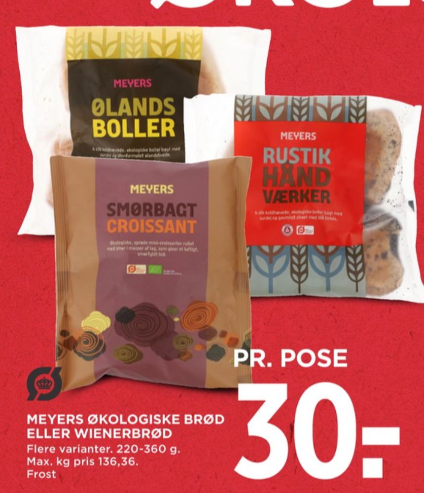 Meyers, Croissant smørbagt