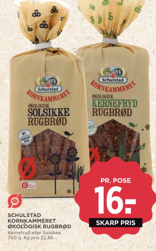 Kornkammeret, Solsikkerugbrød