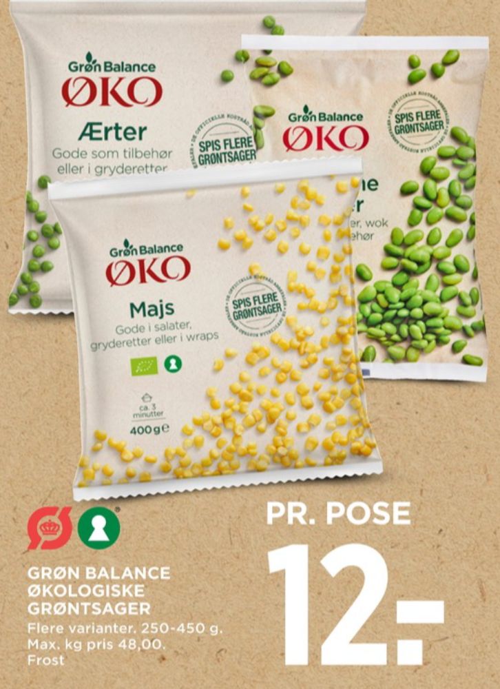 Grøn Balance, Majs
