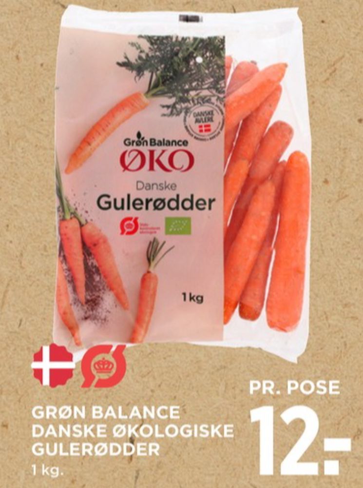 Grøn Balance, Gulerødder
