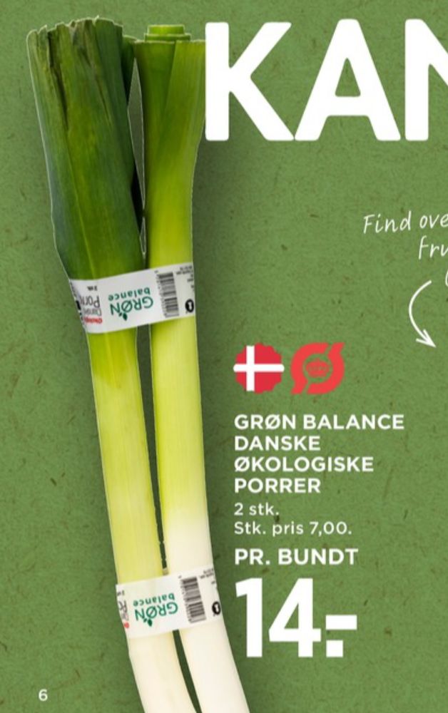 Grøn Balance, Porrer