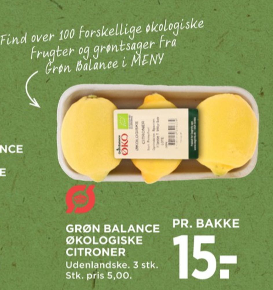 Grøn Balance, Citroner