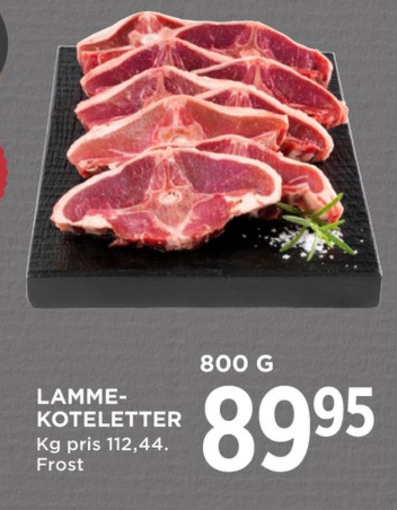 Lammekoteletter