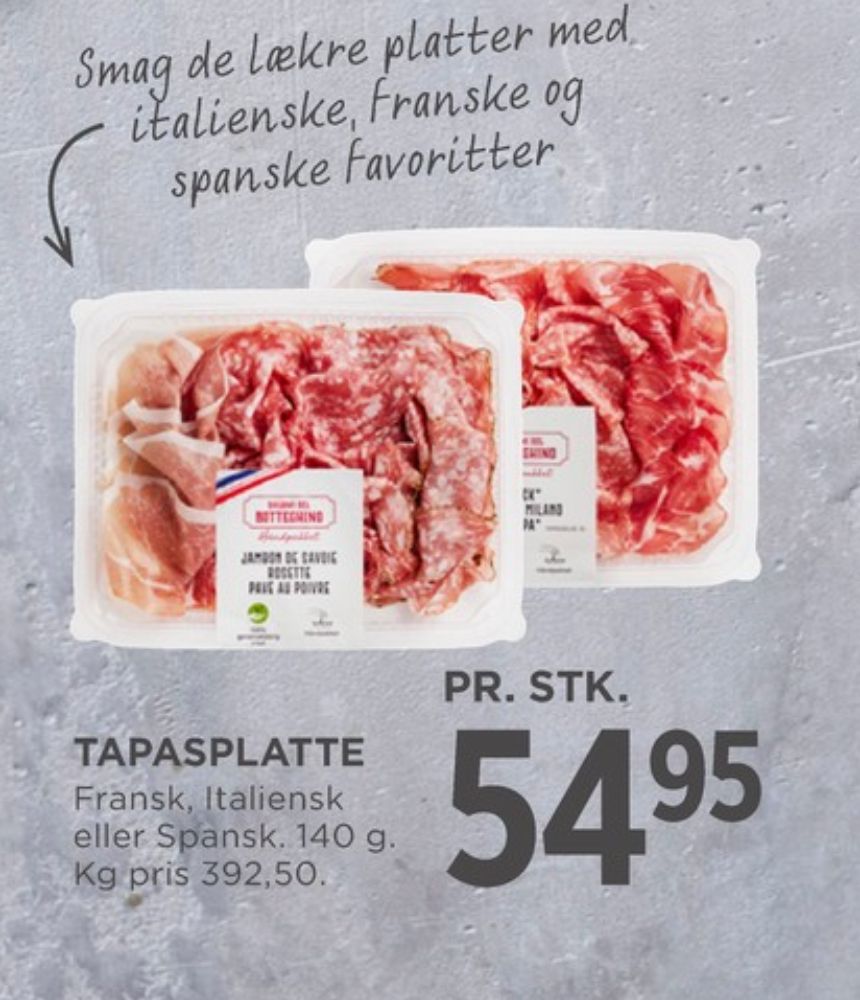 Salumi del Botteghino, Tapas mix