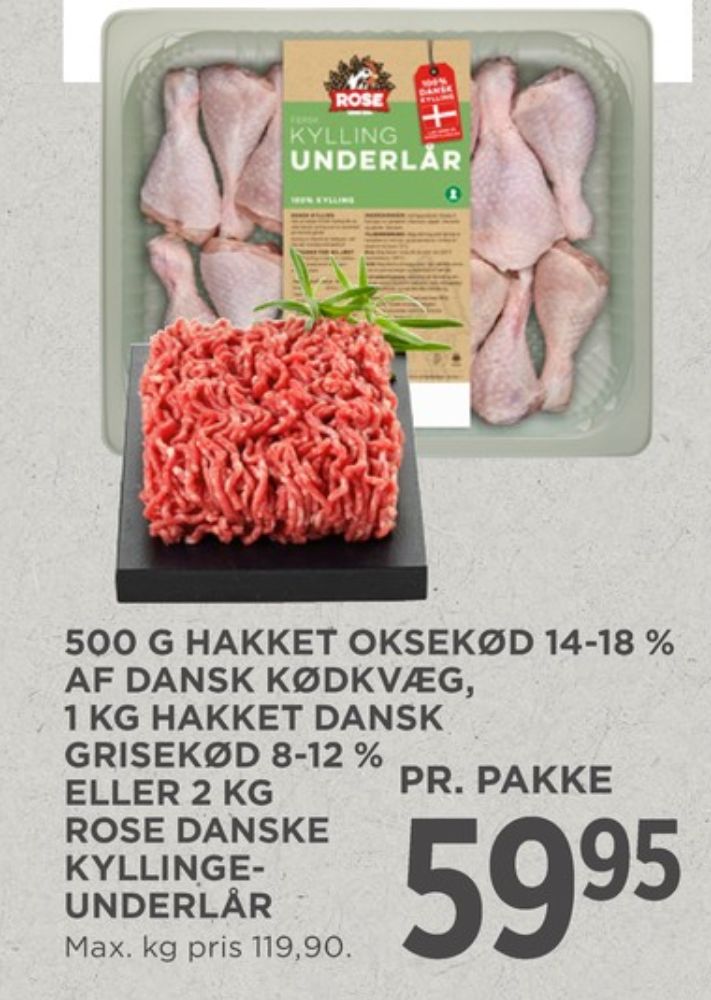 Rose, Kyllingeunderlår
