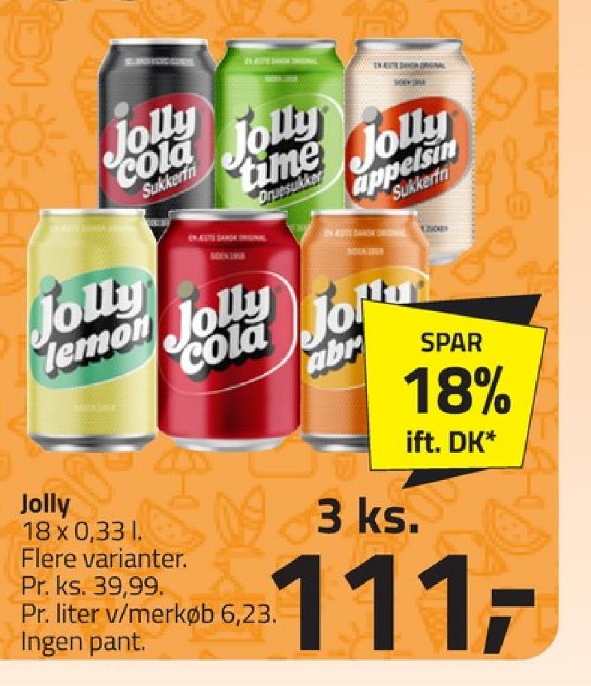 Jolly, Cola 18 pk.