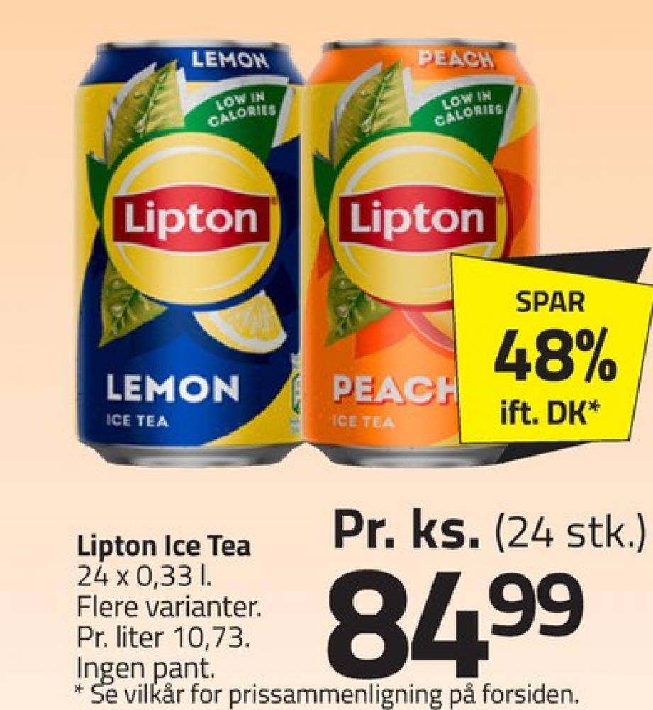 Lipton, Ice Tea Lemon 24 pk.