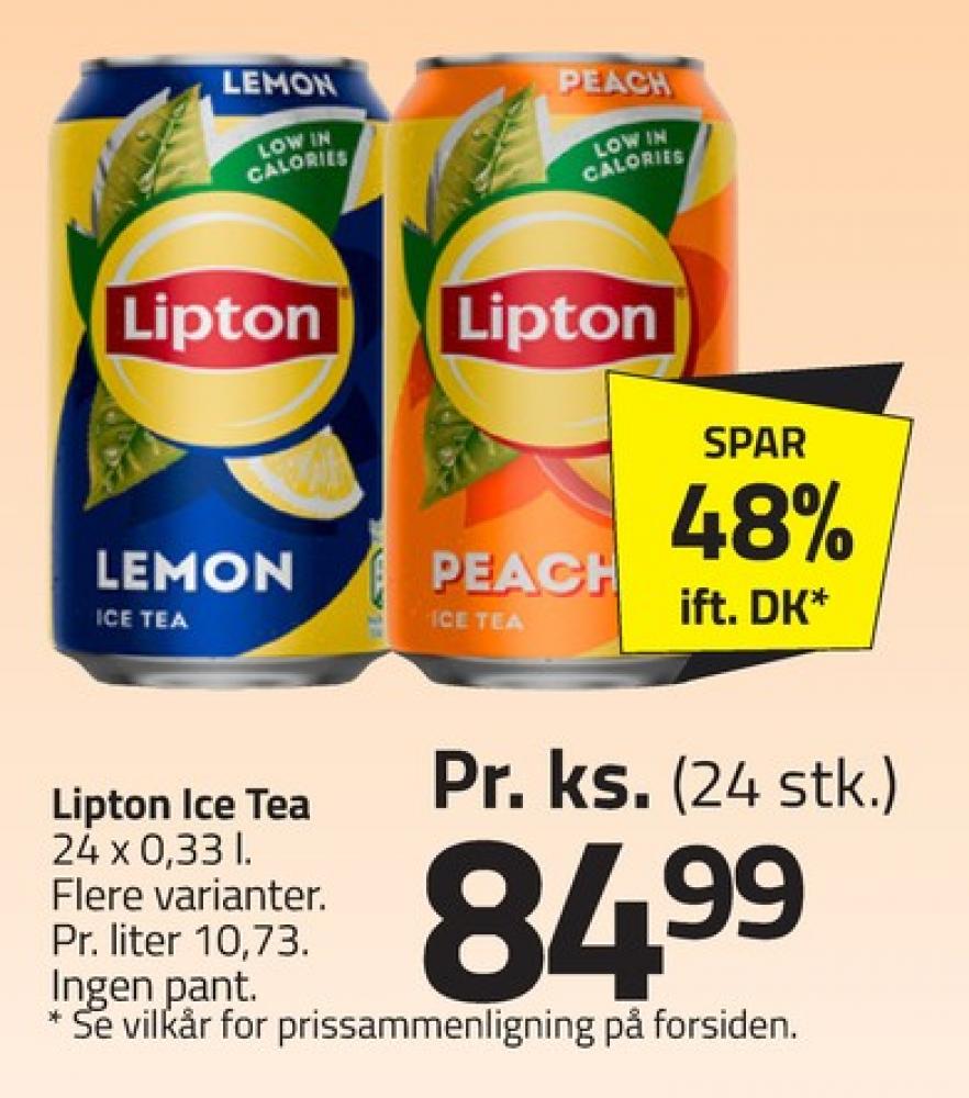 Lipton, Ice Tea Lemon 24 pk.