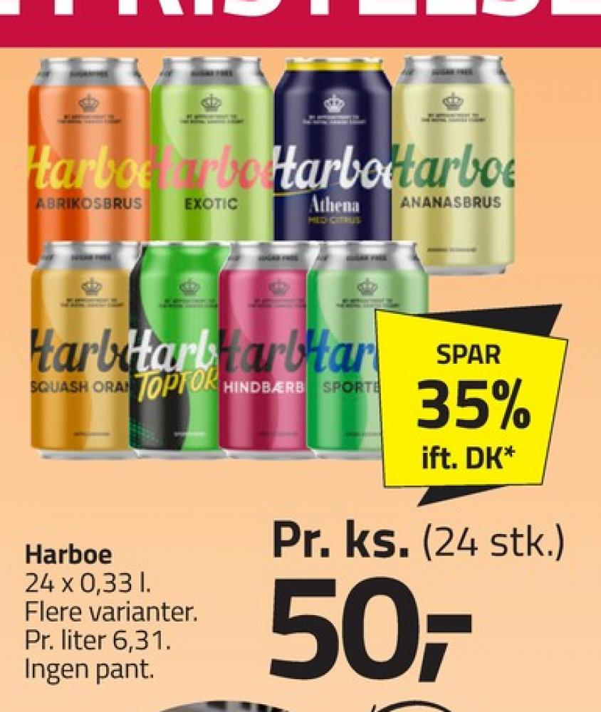 Harboe Topform, Sportssodavand 24 pk.