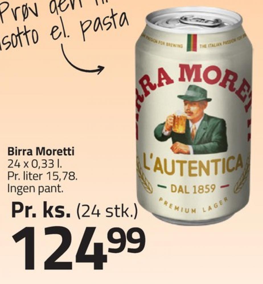 Birra Moretti, Specialøl