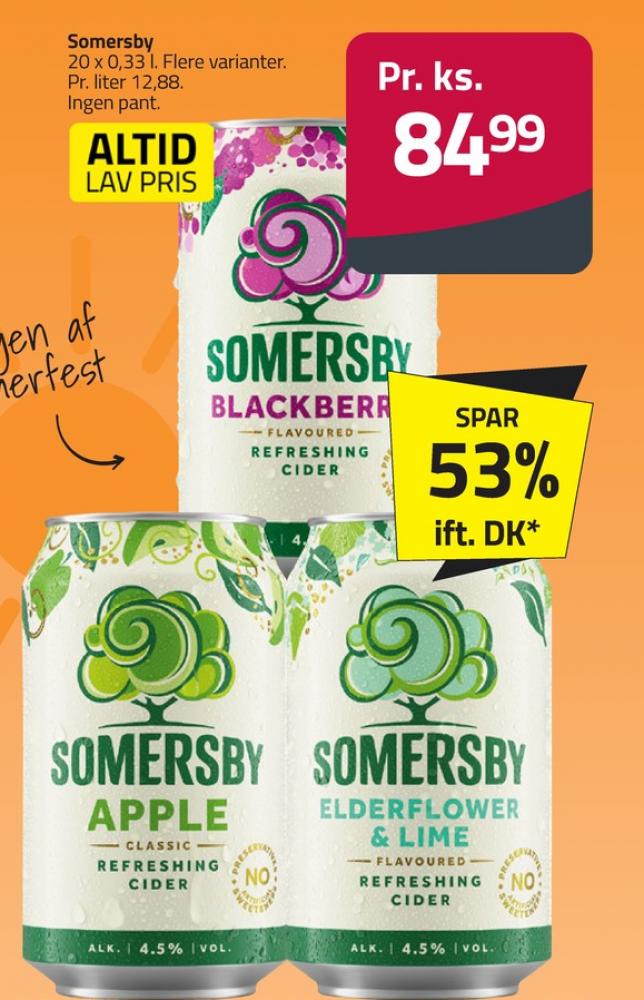 Somersby Apple, Apple Cider 20 pk.