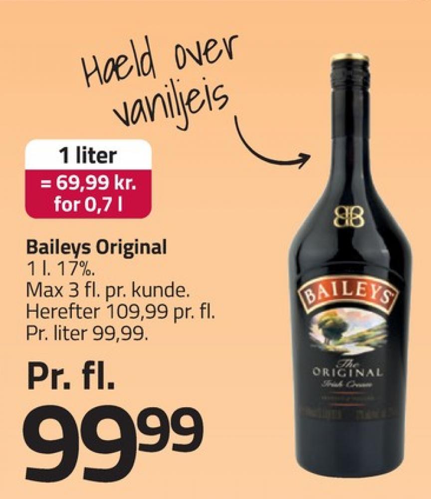Baileys Original, Likør