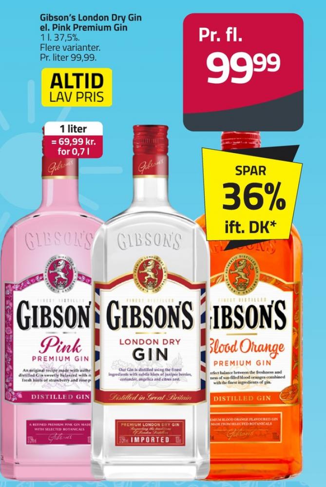 Gibson's London Dry, Gin