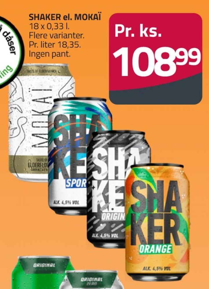 Mokaï Hyldeblomst, Hyldeblomst Cider 18 pk.