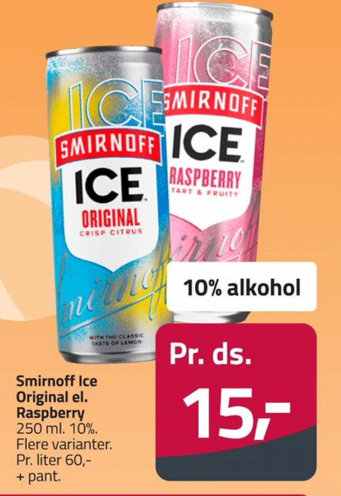Smirnoff Ice Original, Original RTD