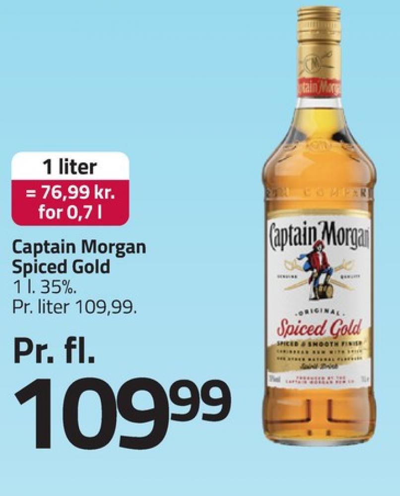 Captain Morgan Spiced Gold, Rom