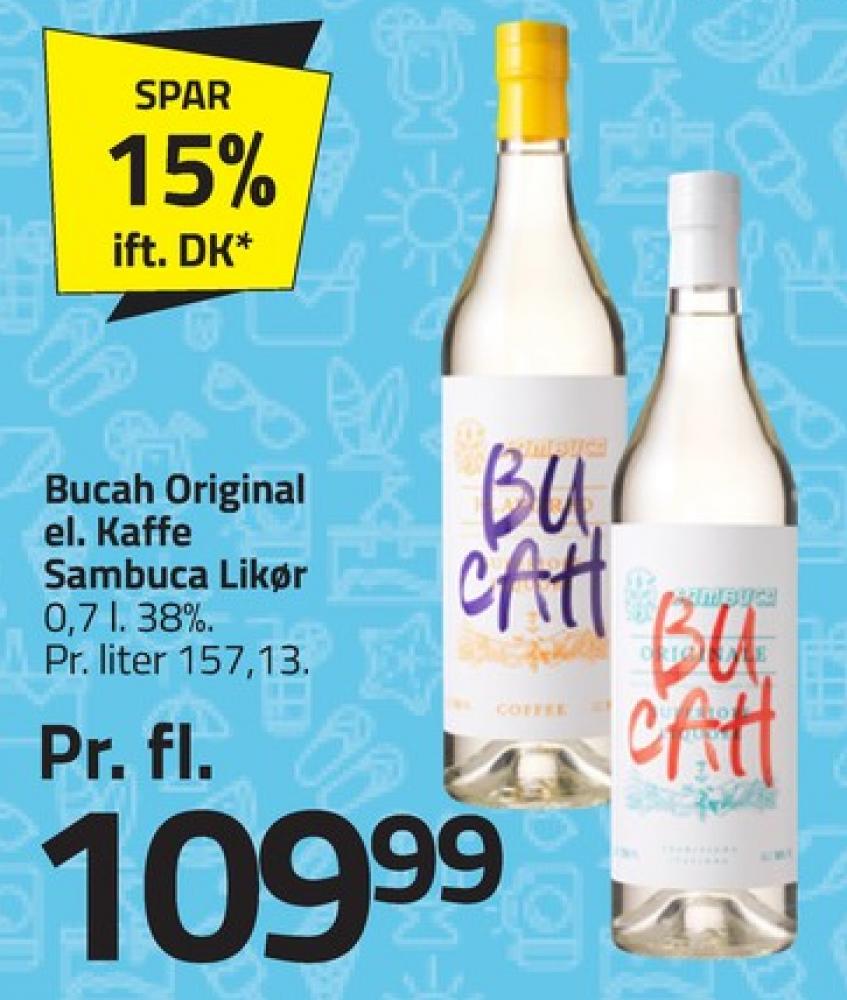 Bucah Coffee, Sambuca