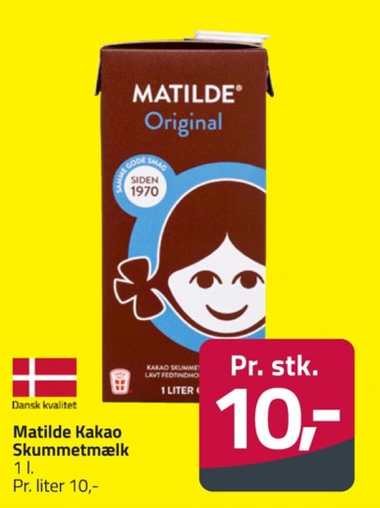 Matilde, Kakaomælk