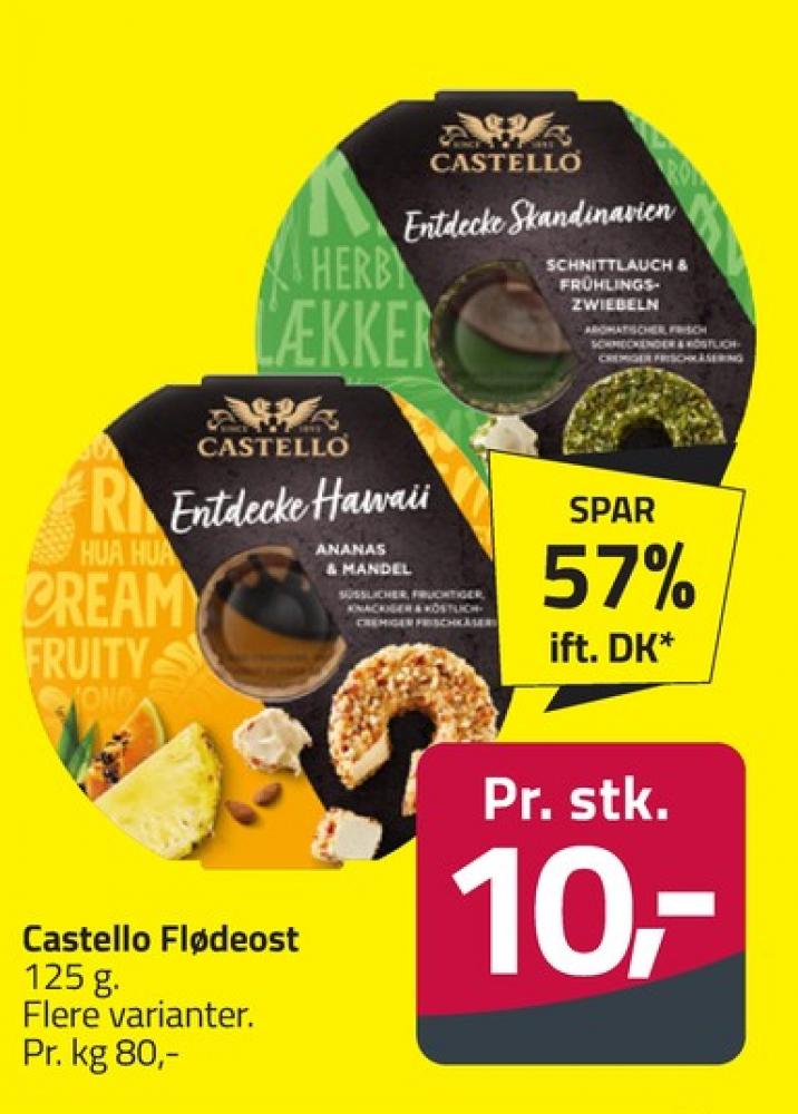 Castello Taste the Nordics, Flødeost