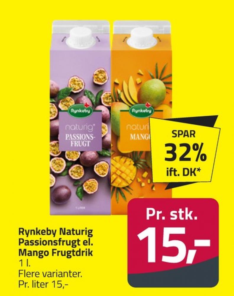 Rynkeby Naturig, Passionsfrugt