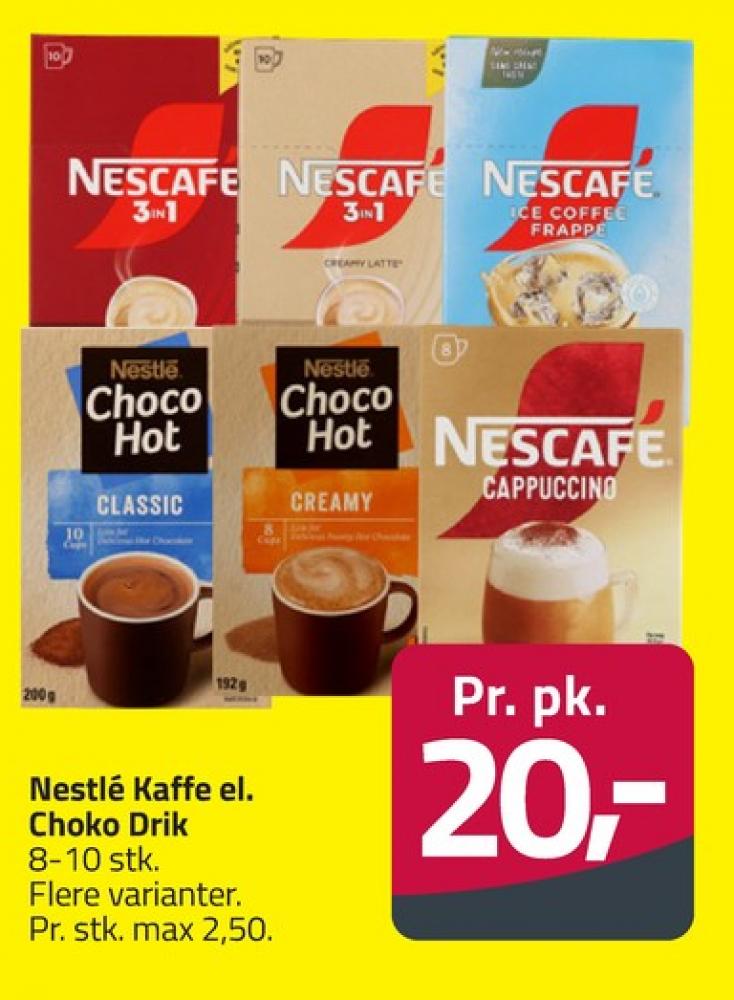 Nescafe 3in1 Creamy Latte, Instant Kaffe