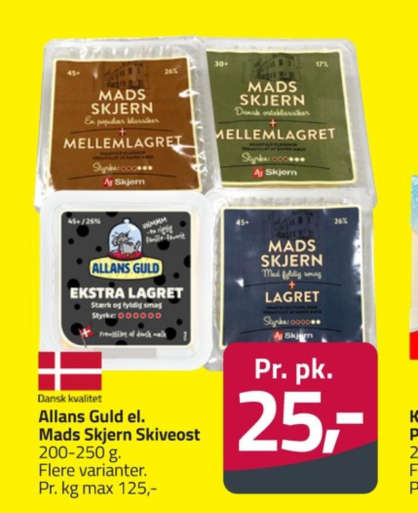 Mads Skjern, Skiveost Mellemlagret
