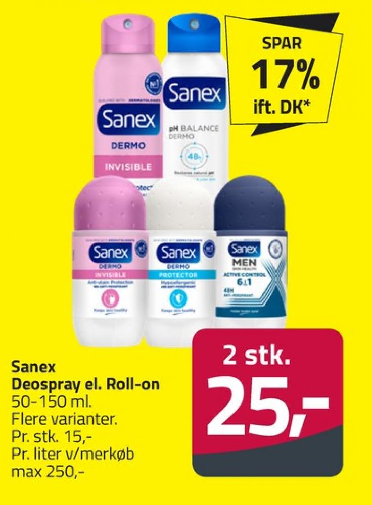 Sanex Men, Deospray