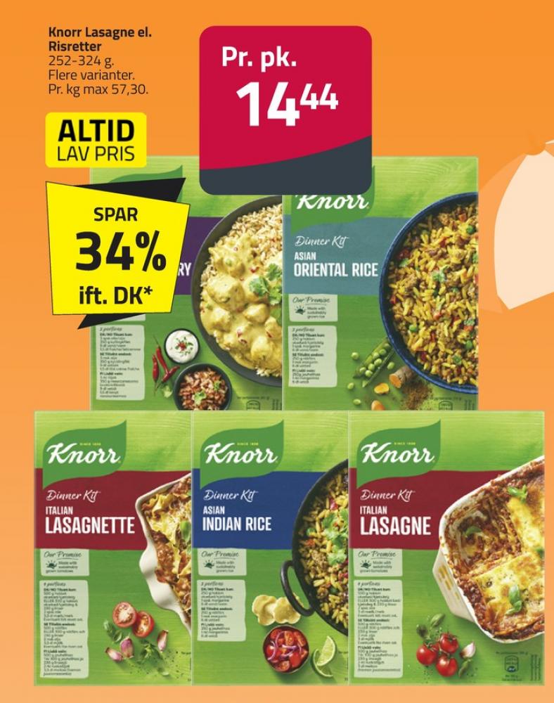 Knorr Dinner Kitt, Italian Lasagnette