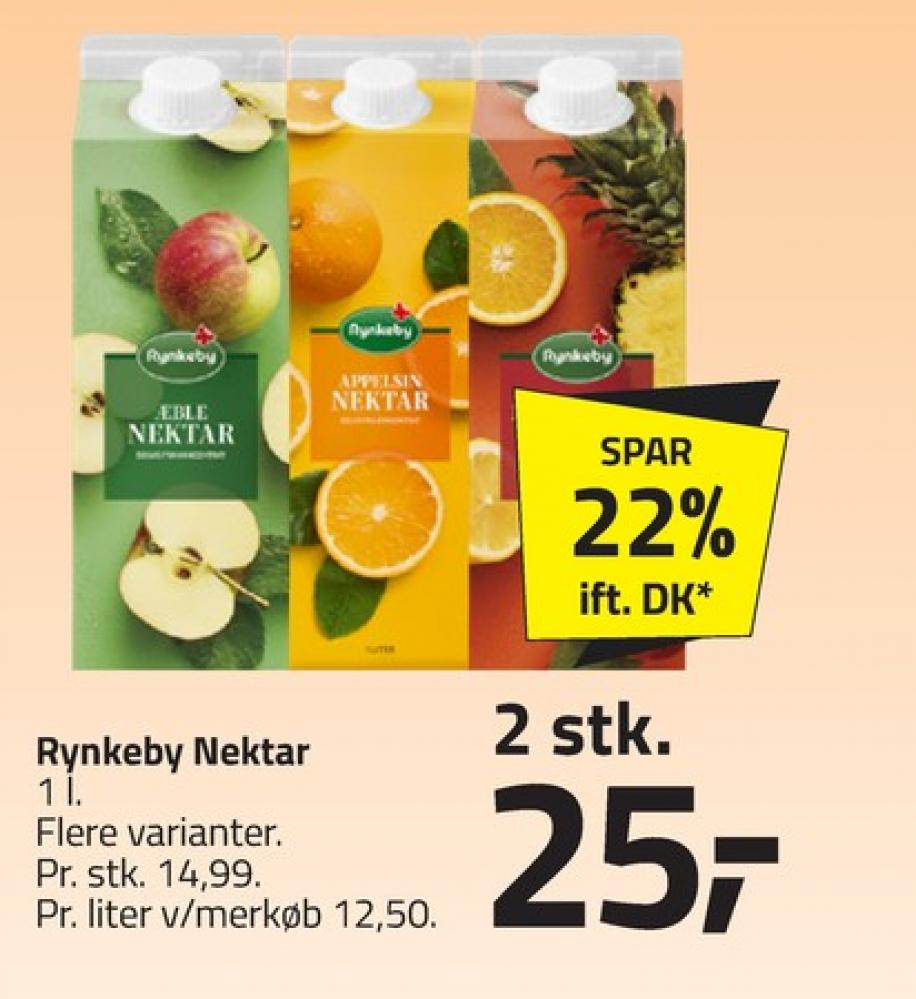 Rynkeby Nektar, Æblejuice