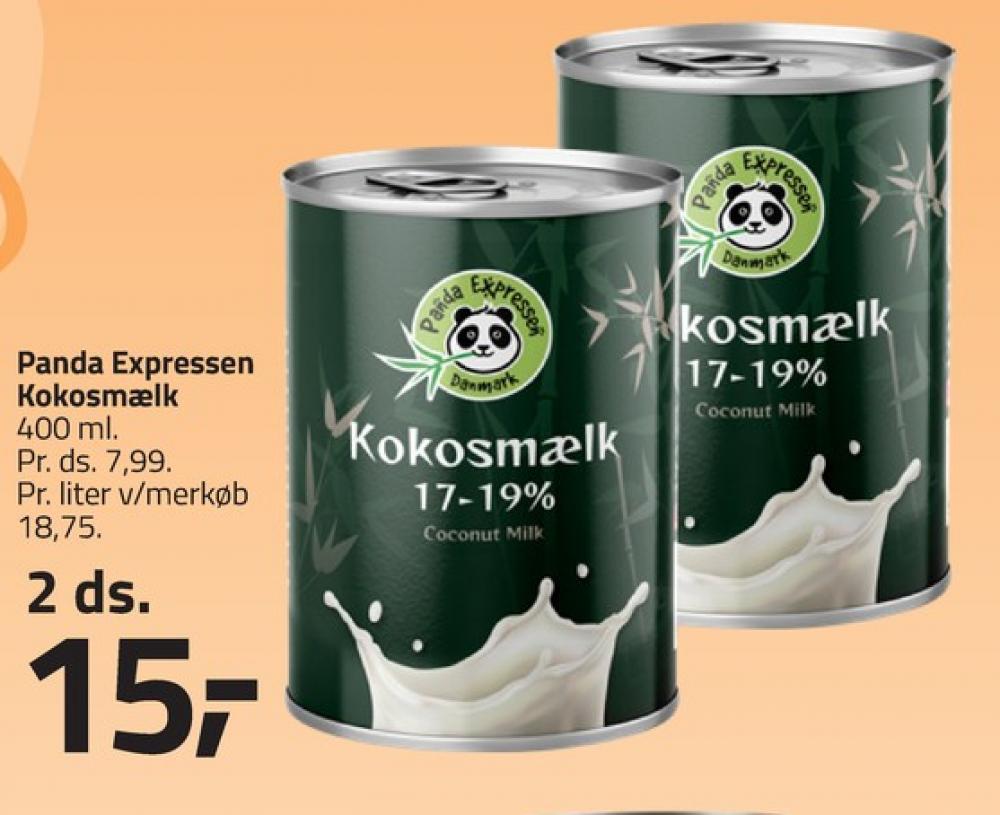 Panda Expressen , Kokosmælk