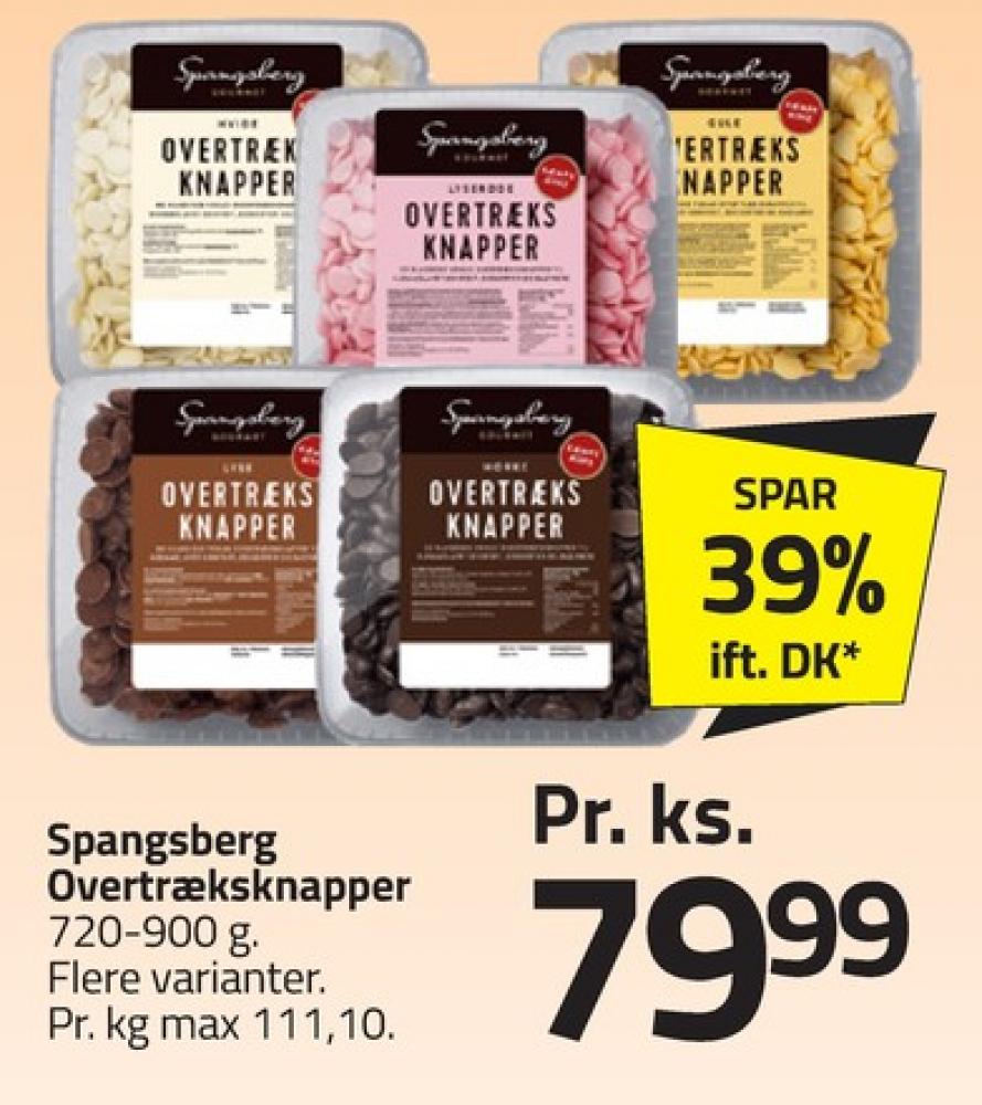Spangsberg, Overtræksknapper Lyserøde
