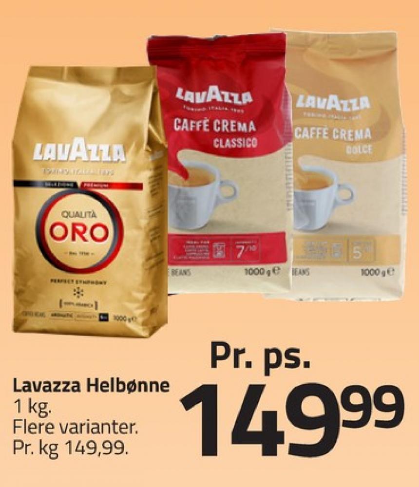 LavAzza Caffe Crema Classico, Kaffebønner