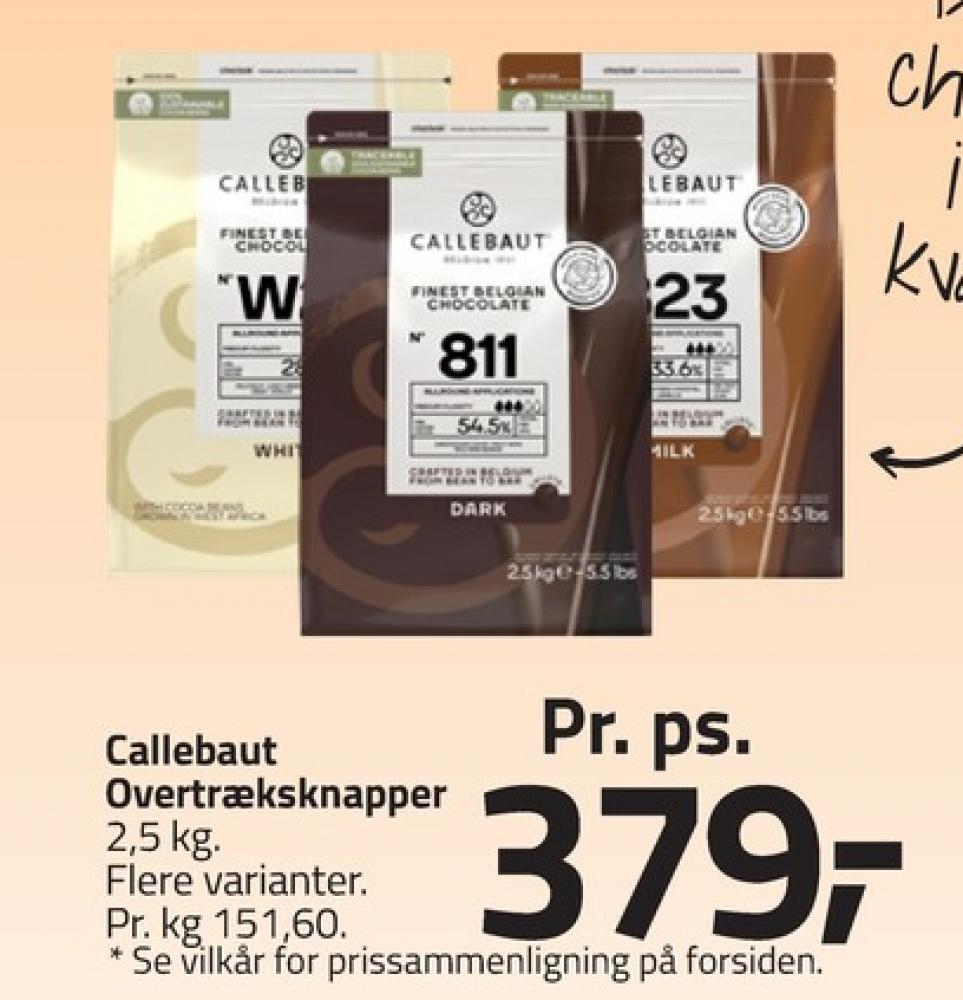Callebaut, Overtrækschokolade W2